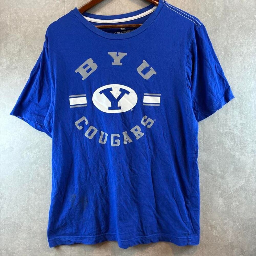 Colosseum Men's Blue and Navy T-shirt